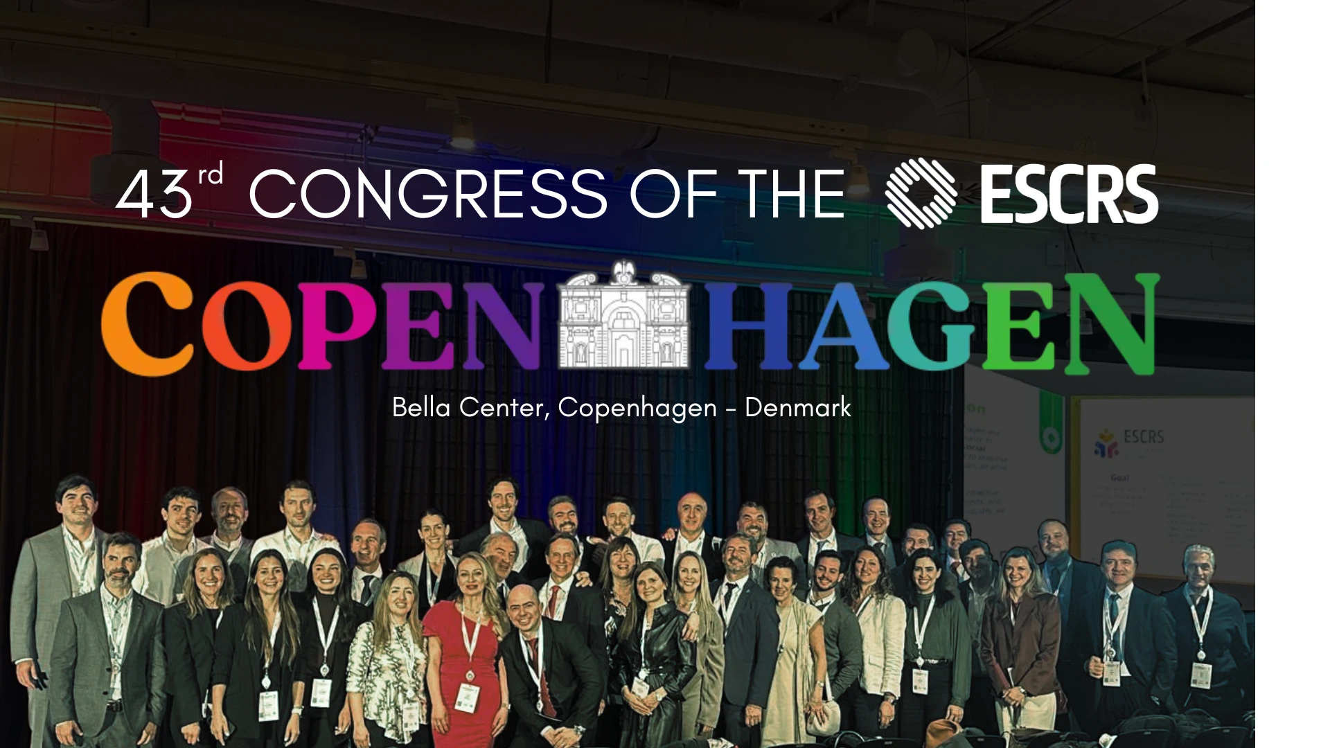 Dr. Pablo Andersson en Congreso ESCRS Copenhague 2025 - Centro Oftalmológico Recoleta CABA especialista en cirugía de catarata y refractiva
